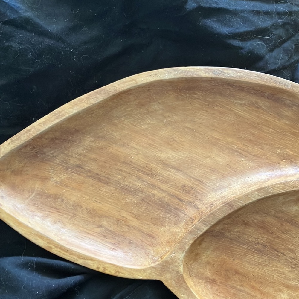 Wooden serving piece 14.5 x 6.5 - Picture 3 of 6